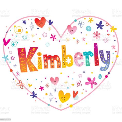 Kimberly Girls Name Stock Illustration Download Image Now Istock