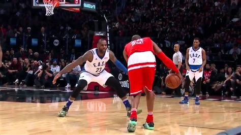 Kobe Bryant Vs Lebron James All Star Game 2016 Youtube