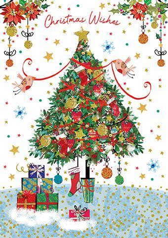 Christmas Card Christmas Tree Wishes Highworth Emporium