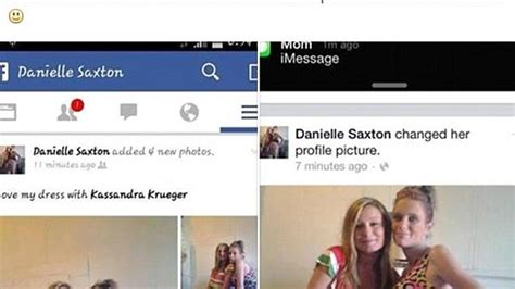 danielle saxton posts selfie of dress she stole from mortie s boutique illinois within hours