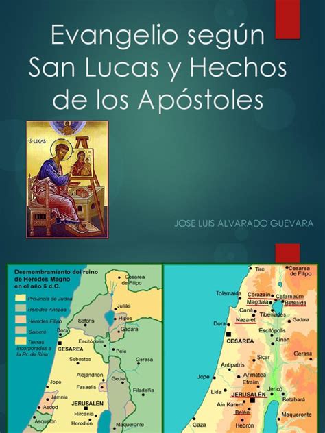Evangelio Según San Lucas Y Hechos Evangelio De Lucas Evangelios