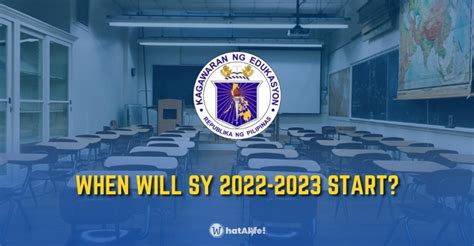 When Will Deped School Year Sy 2022 To 2023 Start Whatalife