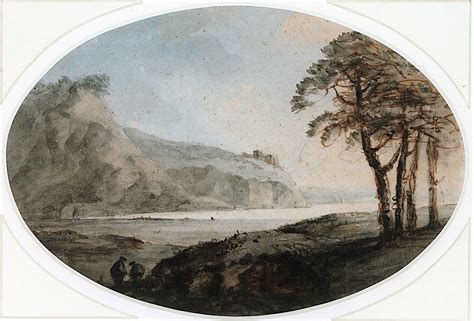 A Picturesque Composition Of A Receding Landscape Painting William