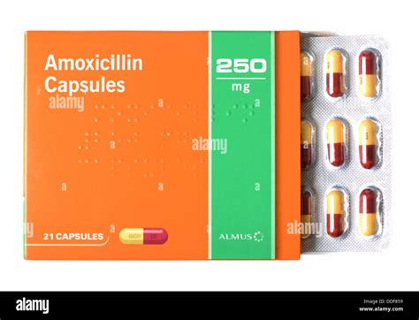 Amoxicillin Antibiotic Capsules Tablets Pills Stock Photo Alamy