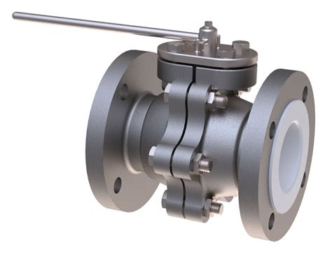 Cs Ms Ss Ptfe Lined Ball Valve For Industrial At Rs 2100 In