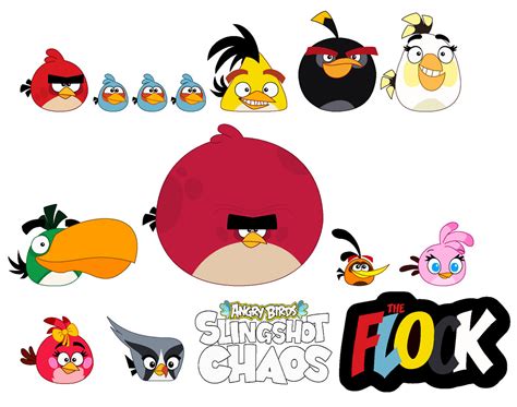 Angry Birds Slingshot Chaos Redesigns By Abfan21 On Deviantart