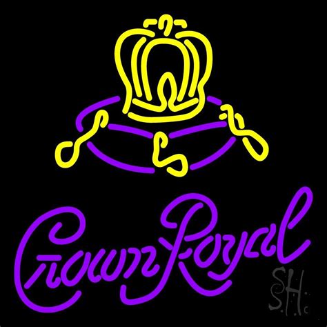 Crown Royal Neon Sign 24 Tall X 24 Wide X 3 Deep Is 100 Handcrafted