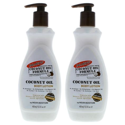 Coconut Oil Body Lotion Pack Of 2 By Palmers For Unisex 135 Oz