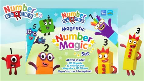 Numberblocks Magnetic Number Magic Set Numberblocks Play Set Youtube