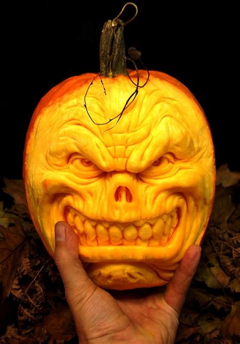Fashion And Art Trend The Art Of Extreme Pumpkin Carving