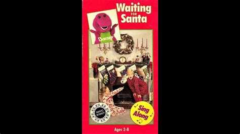 Opening And Closing To Barney Waiting For Santa 1992 Vhs Youtube