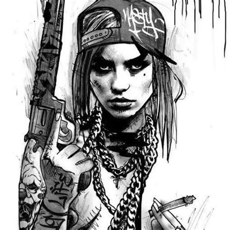 Flip By Young Kancer Gangster Tattoos Gangsta Tattoos Chicano Art