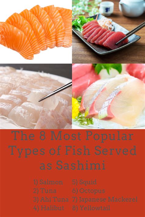 The 8 Most Popular Types Of Fish Served As Sashimi Fish Serving