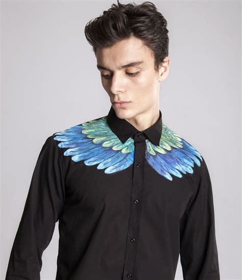 Feathers Shirt Mens Designer Clothing Mens Fashion Unique Etsy