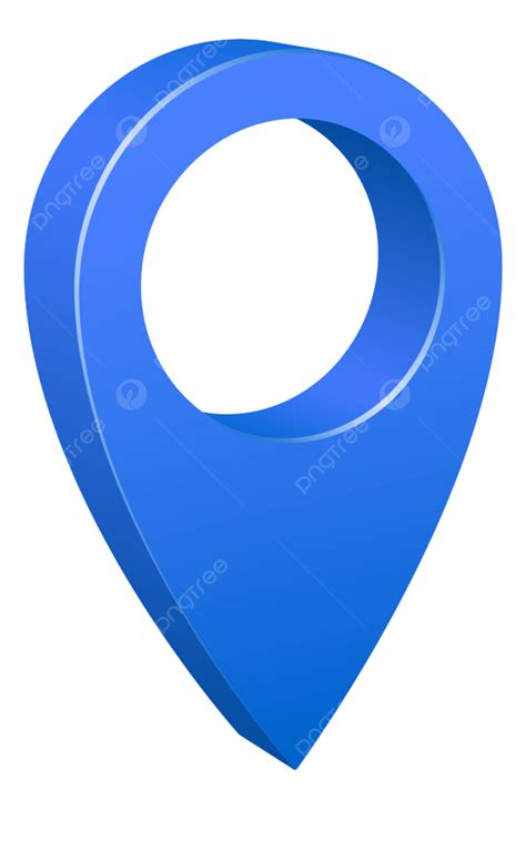 Location Pin Clipart Transparent Png Hd Blue Location Pin Icon Label