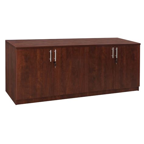 Maybe you would like to learn more about one of these? Everyday 4 Door Laminate Storage Credenza, Cherry ...
