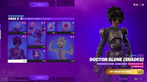 Fortnite Season 7 New Battle Pass Skins Rick And Morty Superman Vg247