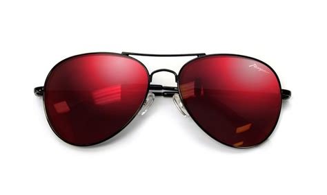 rogue eyewear red polarized aviator sunglasses for men and women groupon