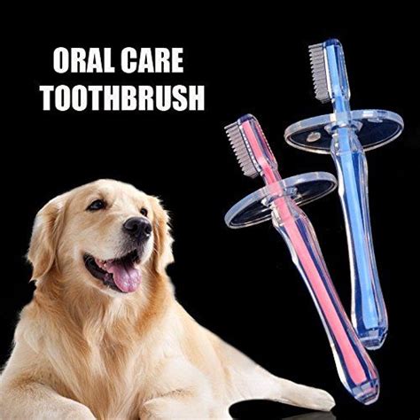 Pet Dog Oral Care Toothbrush Remove Tartar Care Dog Cat Teeth Cleaning