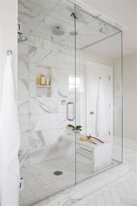 Carrara marble bathroom ideas & photos. The 25+ best Shower benches ideas on Pinterest | Shower ...