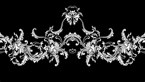 Ornamental Border Frame Baroque Pattern Vector Seamless 303823