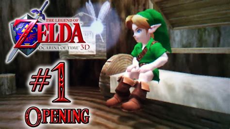 Lets Play The Legend Of Zelda Ocarina Of Time 3ds Walkthrough Part 1
