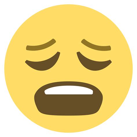 Download Weary Face Emoji Emoji Island Ph