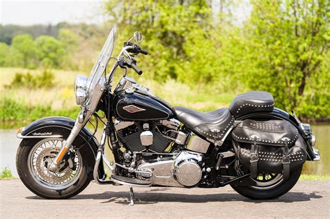 2015 Harley Davidson Flstc Heritage Softail Classic Vivid Black