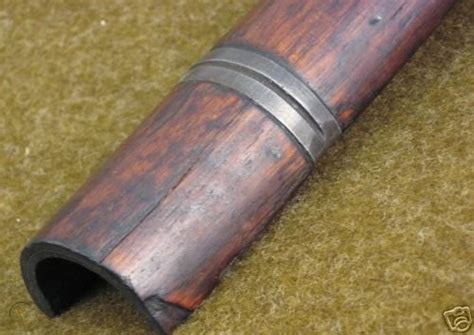 M1 Garand Walnut Rear Handguard Wwii Grooved Clip 37552183