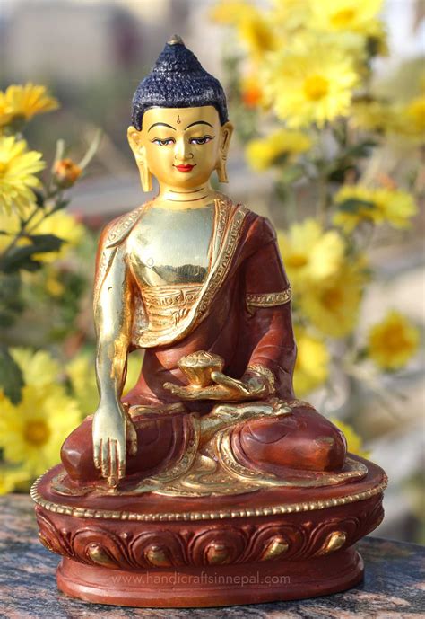 Akshobhya Buddha Statue 8 Inch Handicrafts In Nepal