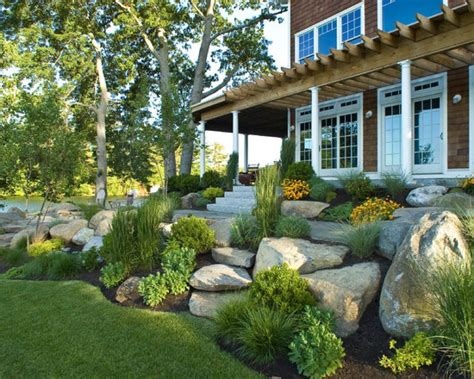 Amazing Rock Landscaping Ideas For Front Yard Styles Inspiring Rock