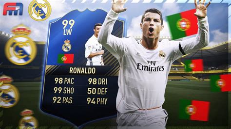 Fut17 Cristiano Ronaldo 99 Toty Review Youtube