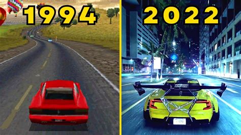 Evolution Of Need For Speed Games 1994 2022 Realtime Youtube Live View