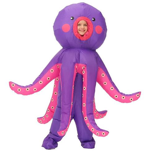 Adult Blue Octopus Costume Ubicaciondepersonascdmxgobmx