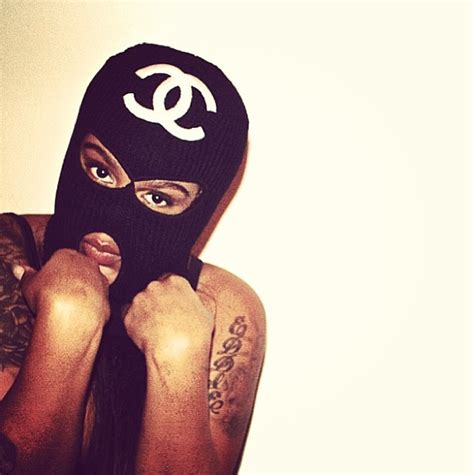 Chanel Ski Mask Ski Mask Gangster Girl Thug Girl