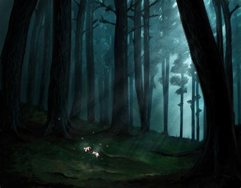 Dark Forest Drawing At Getdrawings Free Download