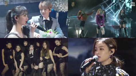 170113 snsd taeyeon rain mic and earpiece problem @ golden disk awards 2017. Watch: The Performances From The 31st Golden Disc Awards ...