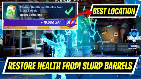 Easy Method Restore Health And Shields From Slurp Barrels Locations