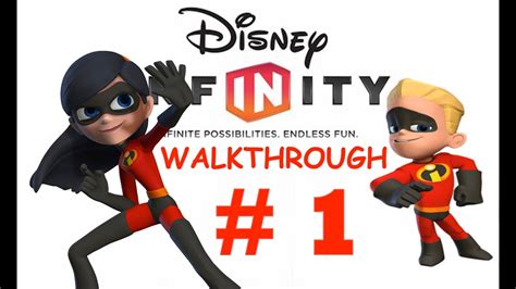 Disney Infinity Gameplay Walkthrough Incredibles Part 1 Youtube