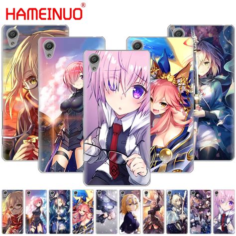 Hameinuo Fate Grand Order Anime Cover Phone Case For Sony Xperia C6 Xa1