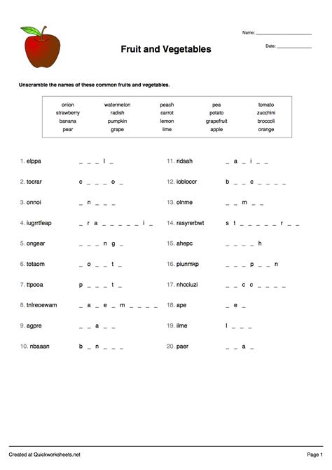 Free Worksheet Generators