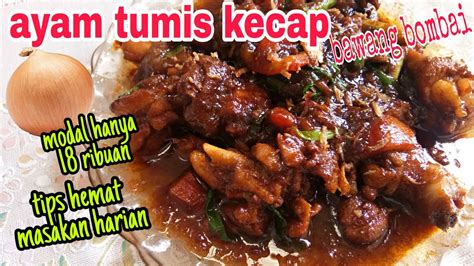 Bumbunya yang komplit membuat citarasa opor ayam ini semakin kuat. Resep olahan daging ayam-resep ayam tumis kecap-resep ayam tumis-resep masakan sehari hari - YouTube