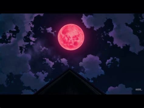 Red Moon Anime Blood Moon Wallpapers Top Free Blood Moon Backgrounds