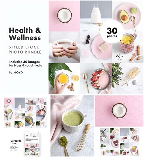 Health And Wellness Stock Photo Bundle Free Download