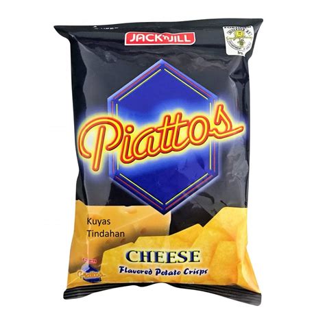 Jandj Piattos Snack Cheese 85gcrispscrisps Nuts And Noodlessnacks