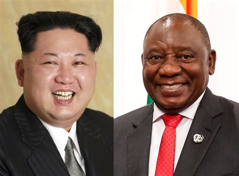 President of the african national congress. Kim Jong Un felicita al presidente sudafricano Cyril ...