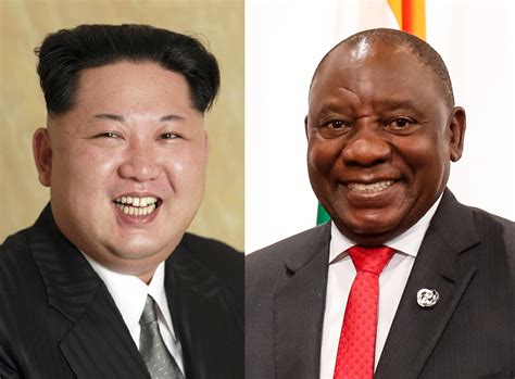 Matamela cyril ramaphosa (born 17 november 1952) is a south african politician serving as president of south africa since 2018 and president of the african national congress (anc) since 2017. Kim Jong Un felicita al presidente sudafricano Cyril ...
