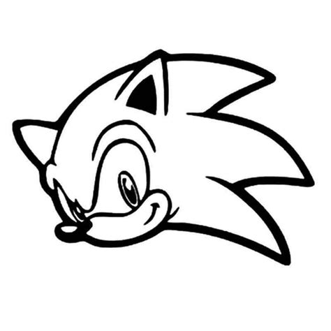 Sonic Hedgehog Outline Peepsburghcom