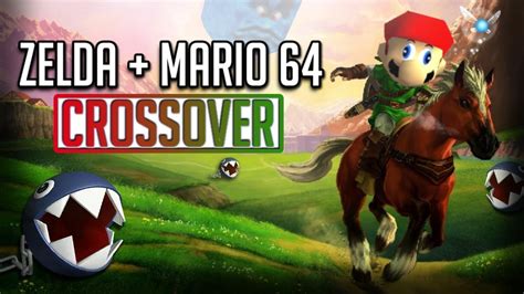 Zelda Mario 64 Crossover Hyrule Field And Market Timetravel Youtube
