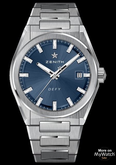 Watch Zenith Defy Classic Defy 95900067051m9000 Titanium Blue